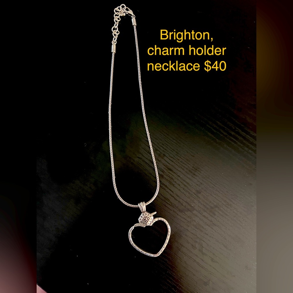 Authentic Brighton Necklace and Charm holder